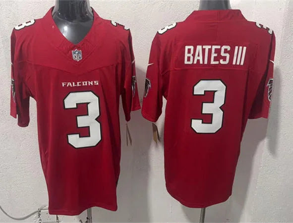 Men’s Atlanta Falcons #3 Jessie Bates III Nike 2026 Red Alternate Vapor F.U.S.E. Limited Jersey