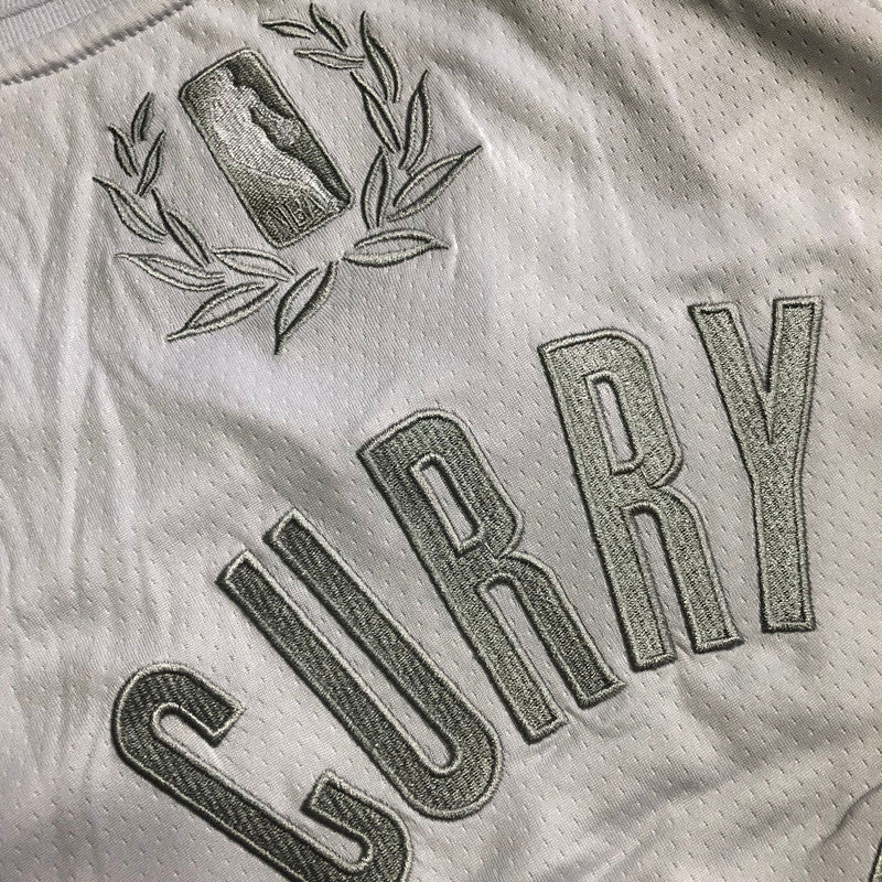 Men’s Golden State Warriors MVP #30 Curry White Jersey