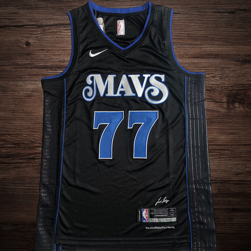 Men’s Mavericks 2024 City connect #77 Doncic Jersey