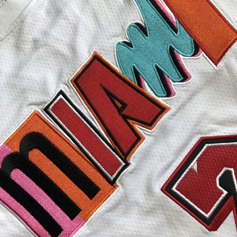 Men’s Miami Heat City Edition #22 Butler White Jersey