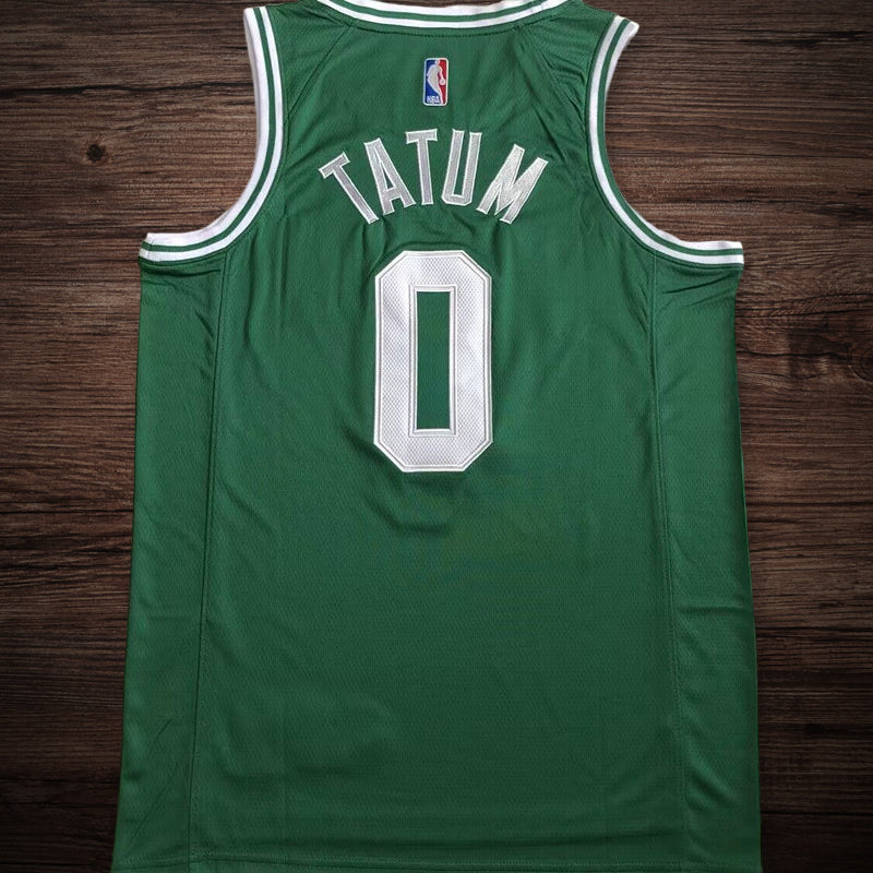Men’s Boston Celtics #0 Tatum Green Jersey