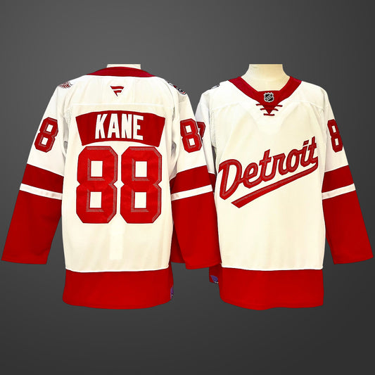 #88 Patrick Kane Detroit Red Wings Jersey