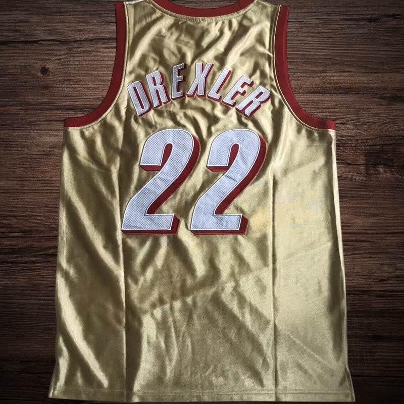 Men’s Portland Trail Blazers 1991/92 #22 Clyde Drexler Jersey