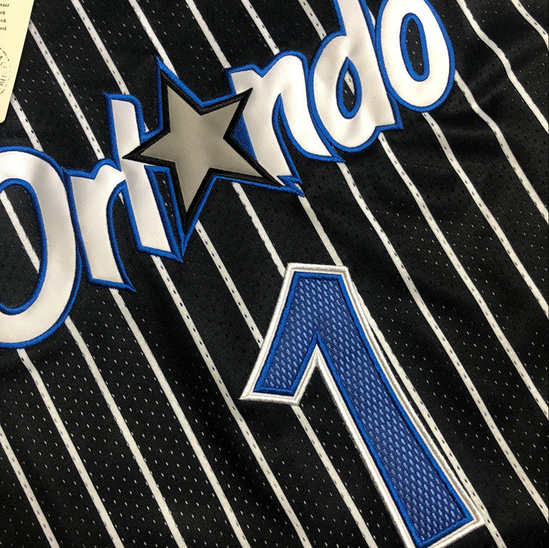 Men’s Orlando Magic2003-04 #1 Tracy McGrady Jersey Black