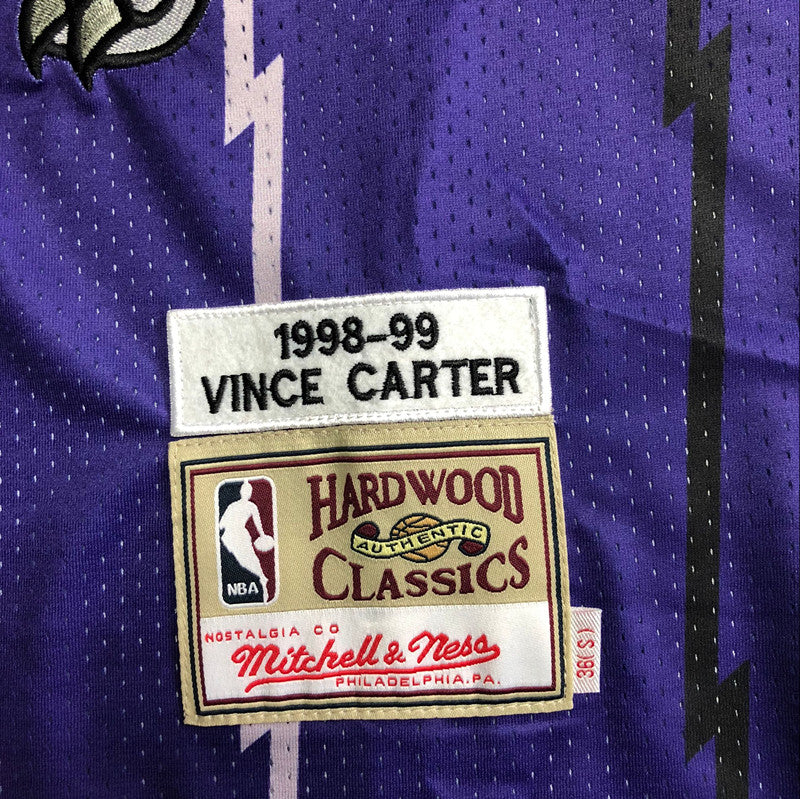 Men’s Toronto Raptors 1998-99 #15 Vince Carter Jersey Purple