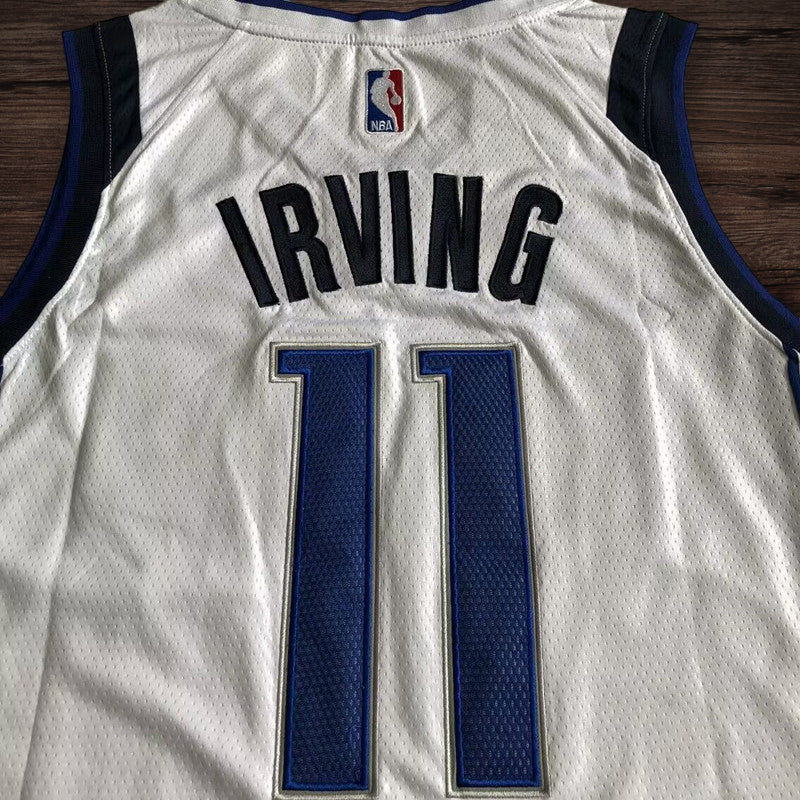 Men’s Dallas Mavericks #11 IRVING Jersey in white