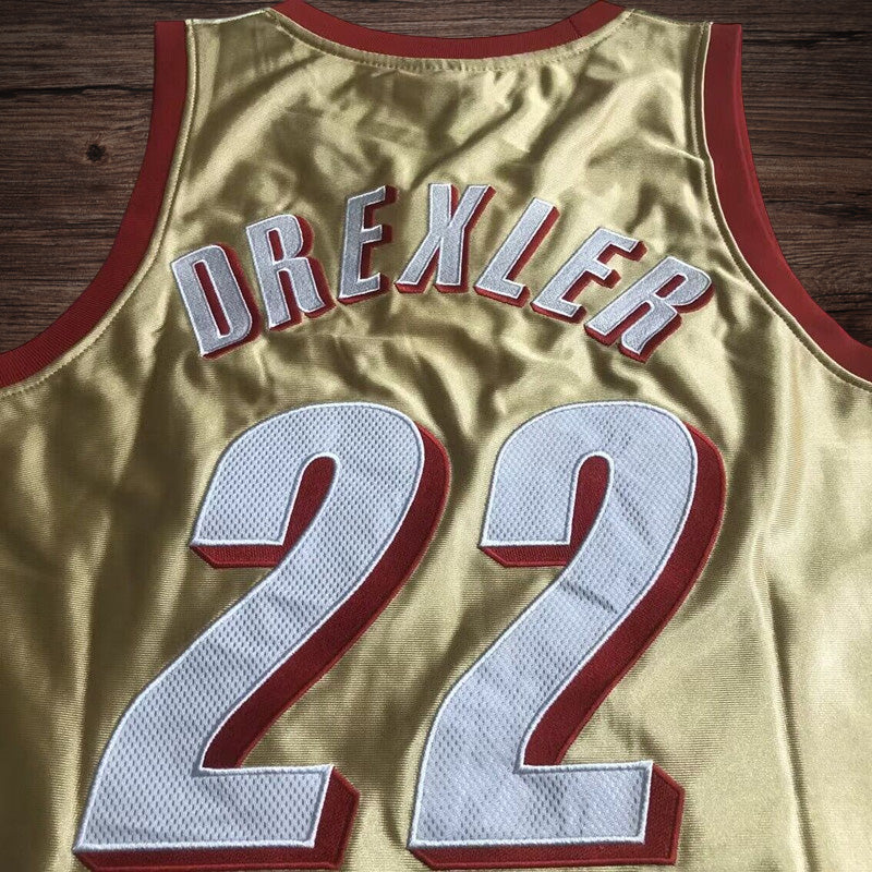 Men’s Portland Trail Blazers 1991/92 #22 Clyde Drexler Jersey