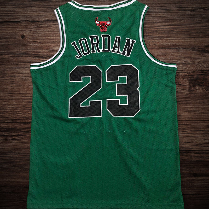 Men’s Chicago Bulls 1997-98 #23 Jordan Green Jersey