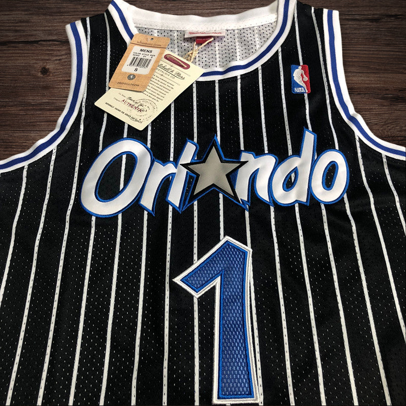 Men’s Orlando Magic2003-04 #1 Tracy McGrady Jersey Black