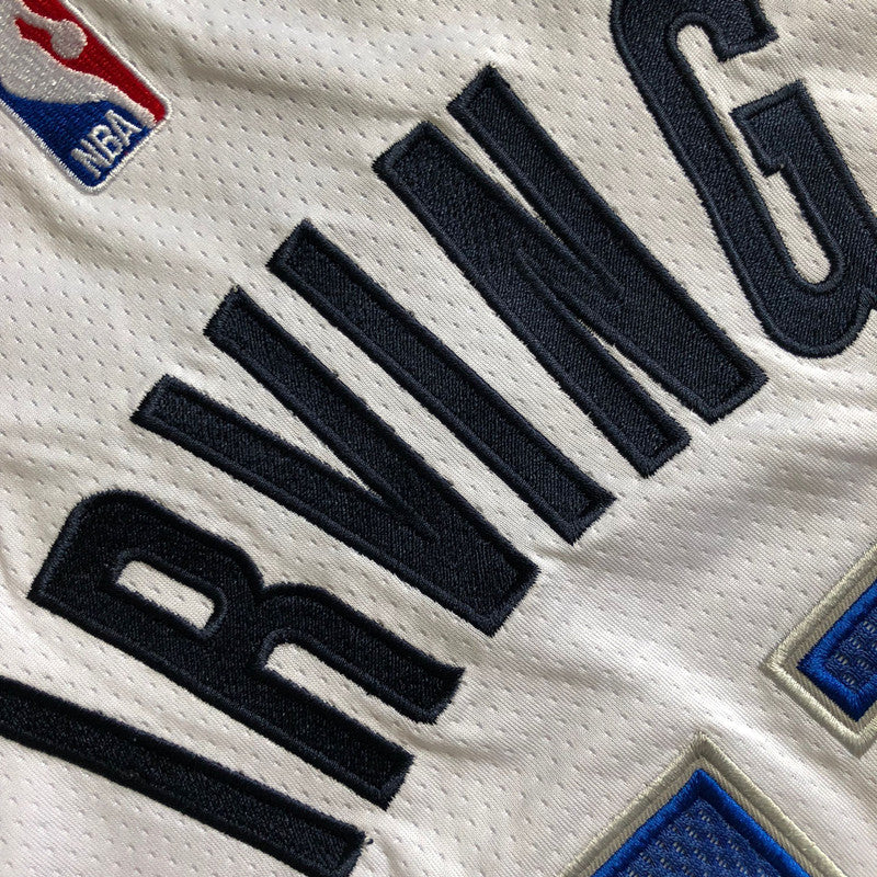Men’s Dallas Mavericks #11 IRVING Jersey in white