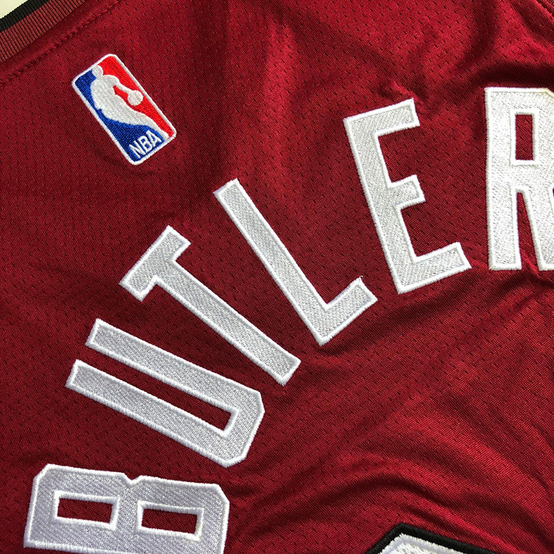 Men’s Miami Heat #22 Butler Red Jersey