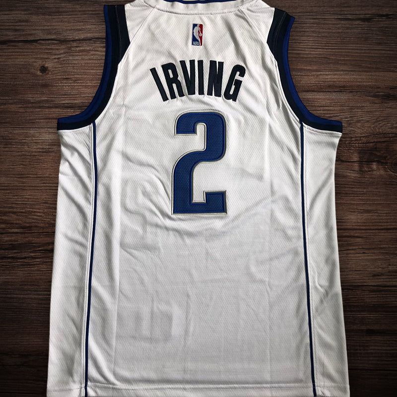 Men’s Dallas Mavericks #2 IRVING Jersey in White