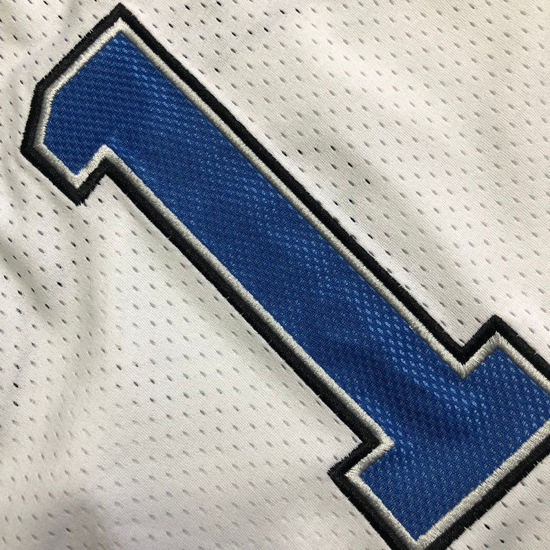 Men’s Orlando Magic 2003-04 #1 McGrady White Jersey