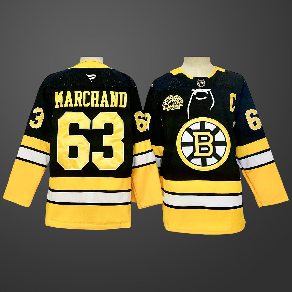#63 Brad Marchand Boston Bruins Jersey