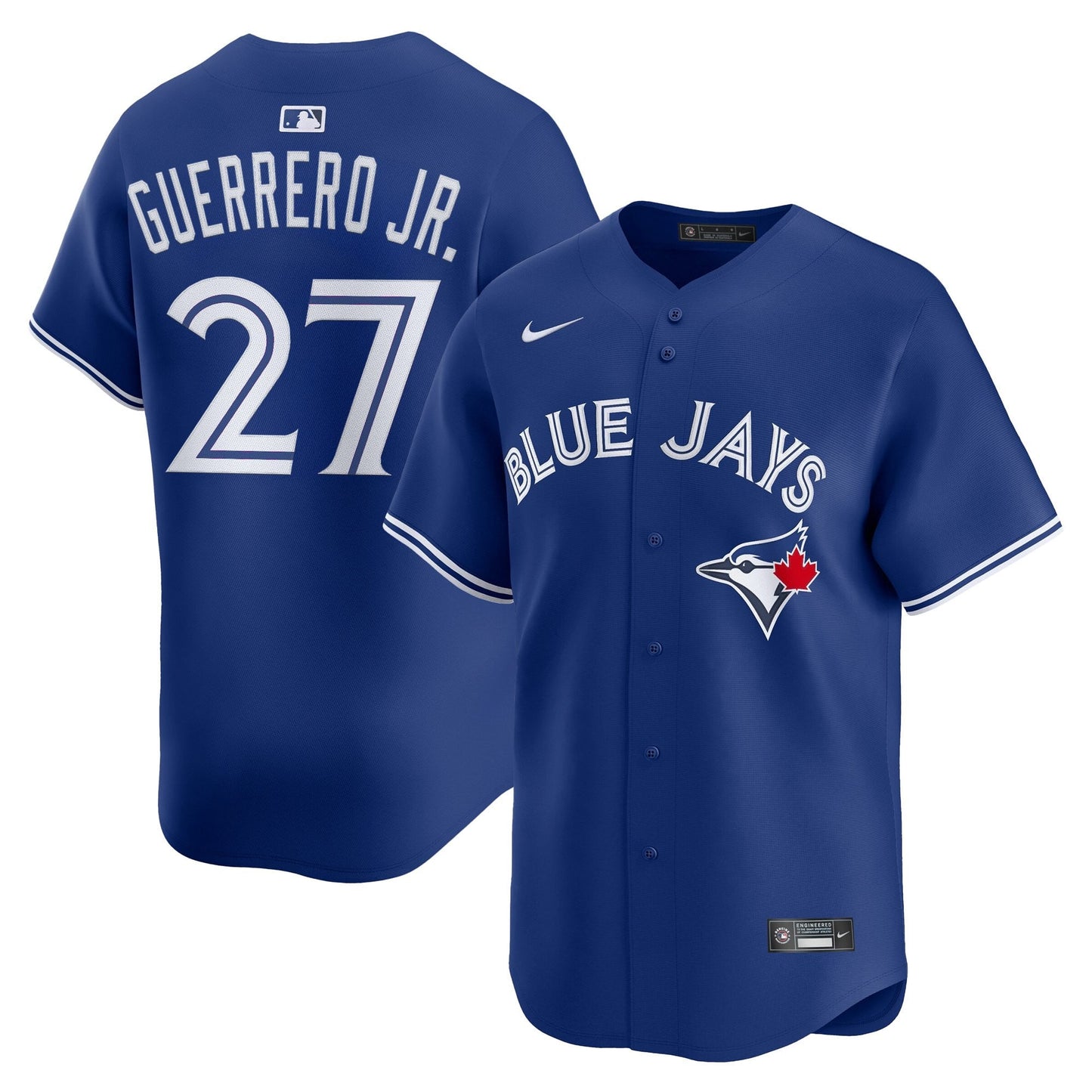 Men’s Toronto Blue Jays Vladimir Guerrero Jr. #27 Blue Baseball Jersey