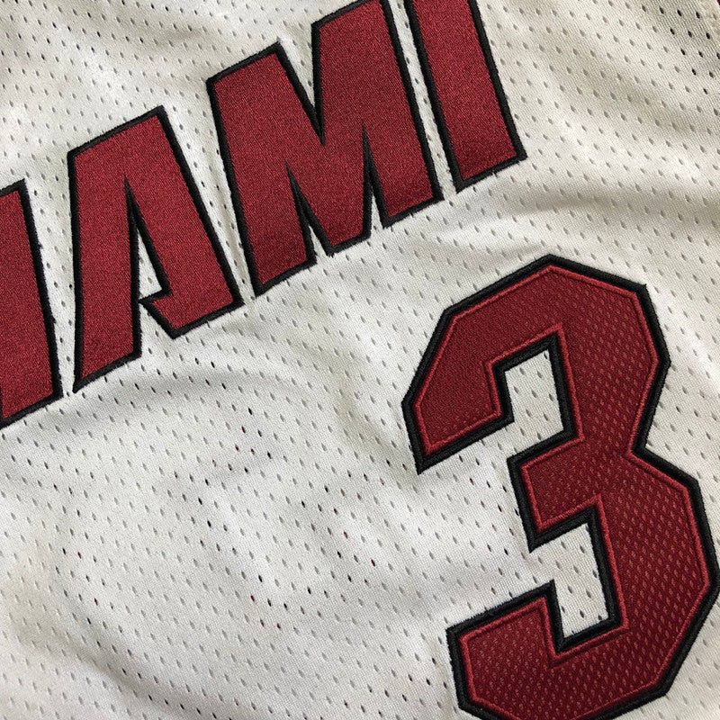 Men’s half of fame 2003-19 Miami #3 Wade Jersey