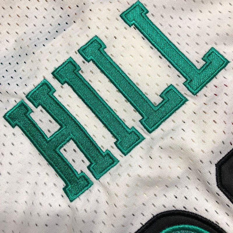 Men’s Detroit Pistons 1998-99 #33 Grant Hill Jeresy in White