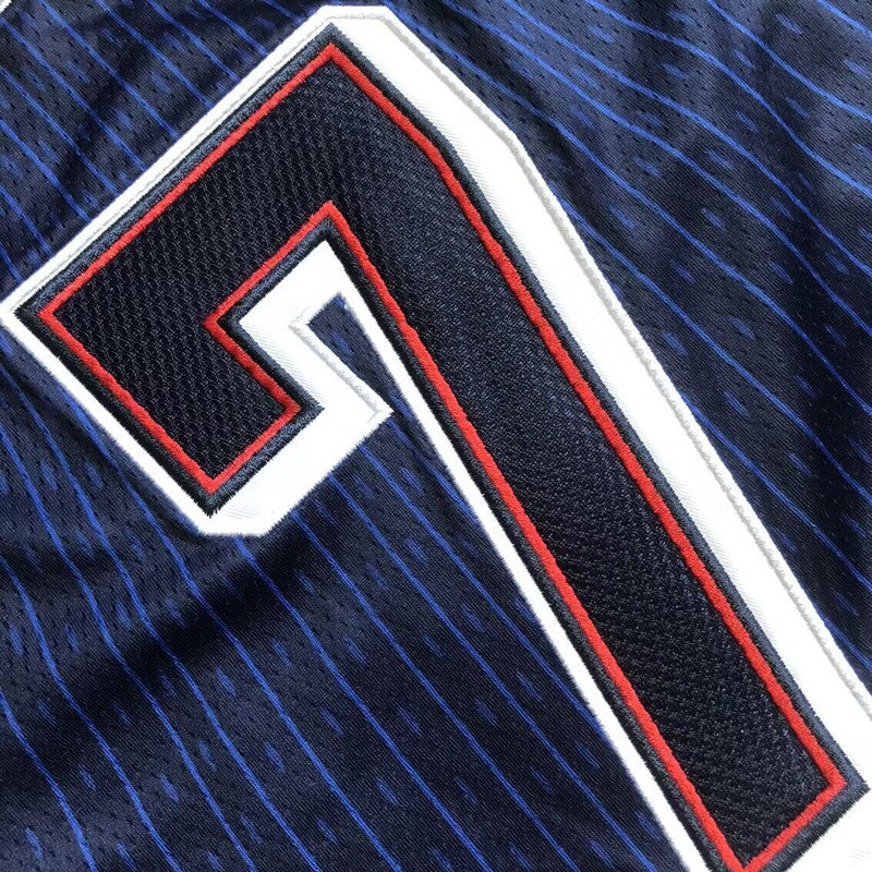 Men’s 2024 Olympics Team USA #7 Durant Navy Jersey