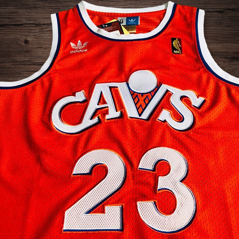 Men’s Cleveland Cavaliers #23 James Red Jersey