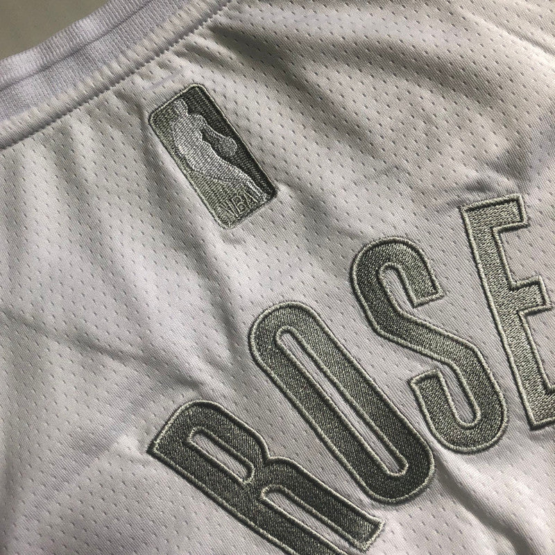 Men’s Detroit Pistons MVP #25 Rose White Jersey