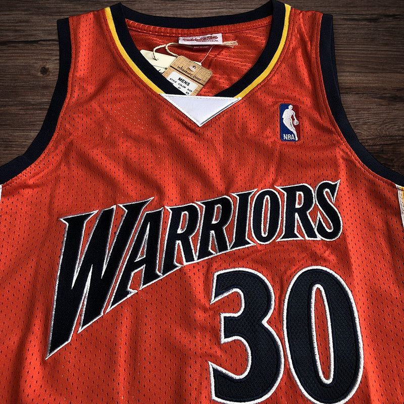 Men’s Golden State Warriors 2009-10 #30 Stephen Curry Jersey