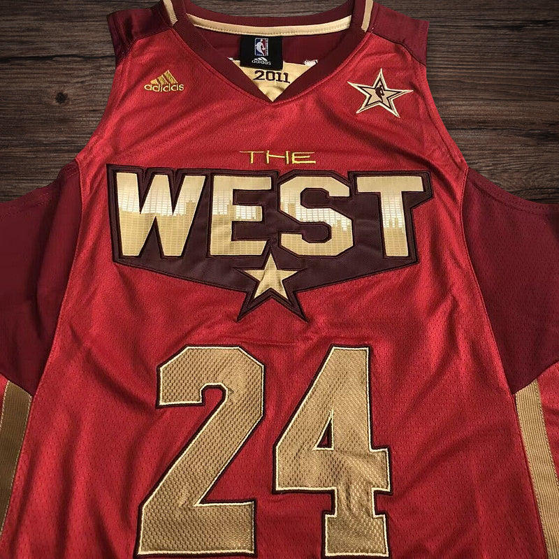 Men’s 2011 All Star #24 Kobe Bryant Jersey