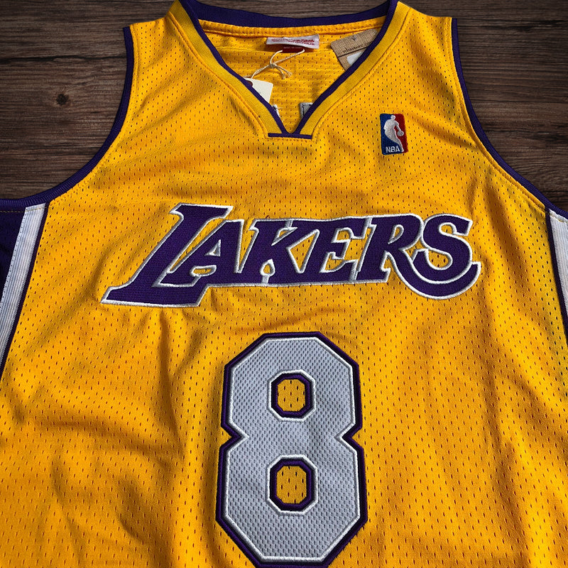 Men’s Los Angeles Lakers 1999/00 #8 Kobe Bryant Jersey