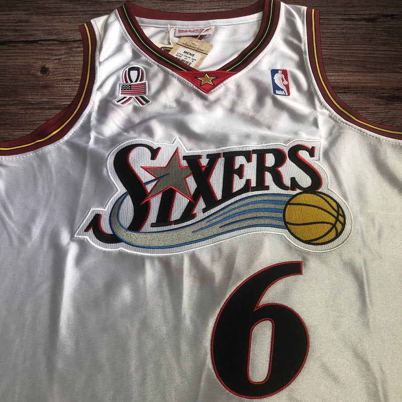 Men’s Philadelphia 76ers 2002 #6 Allen Iverson