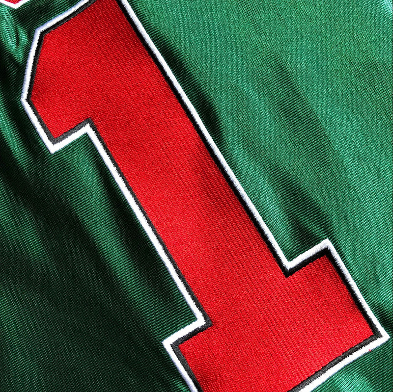 Men’s Chicago Bulls 2008-09 #1 Derrick Rose Jersey Green