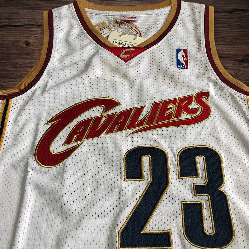 Men’s Cavaliers 2003-04 #23 LeBron James Jersey