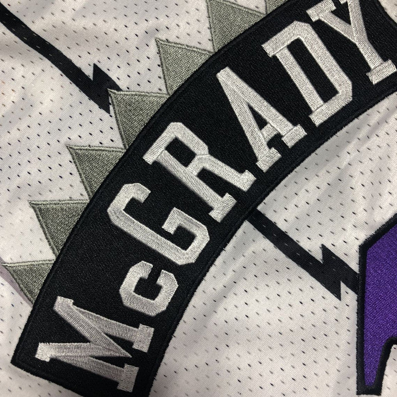 Men’s Toronto Raptors 1998-99 #1 Tracy McGrady Jersey White