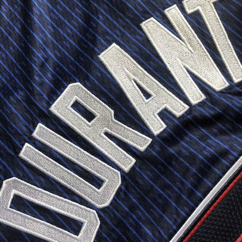 Men’s 2024 Olympics Team USA #7 Durant Navy Jersey