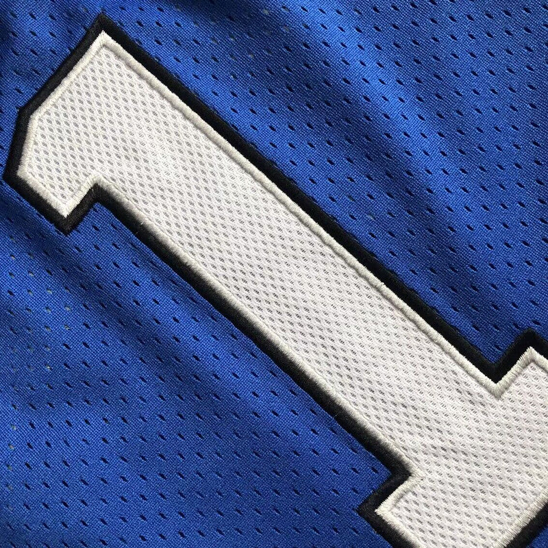 Men’s Orlando Magic 2003-04 #1 McGrady Blue Jersey