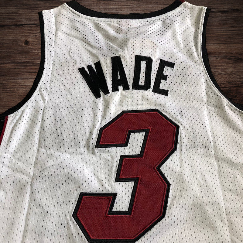 Men’s half of fame 2003-19 Miami #3 Wade Jersey
