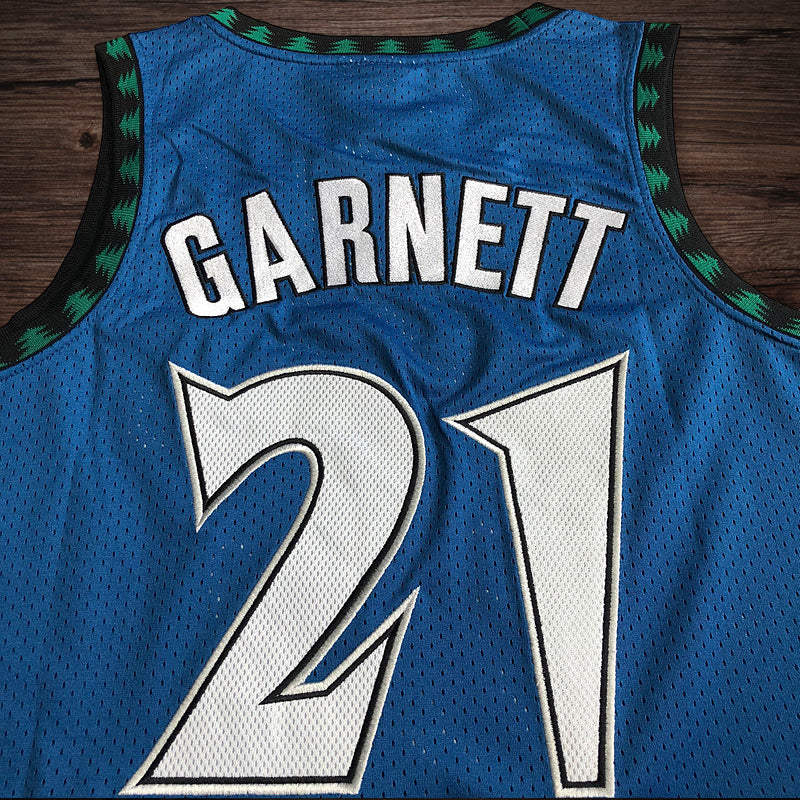 Men’s Timberwolves 2003-04 #21 Garnett Jersey
