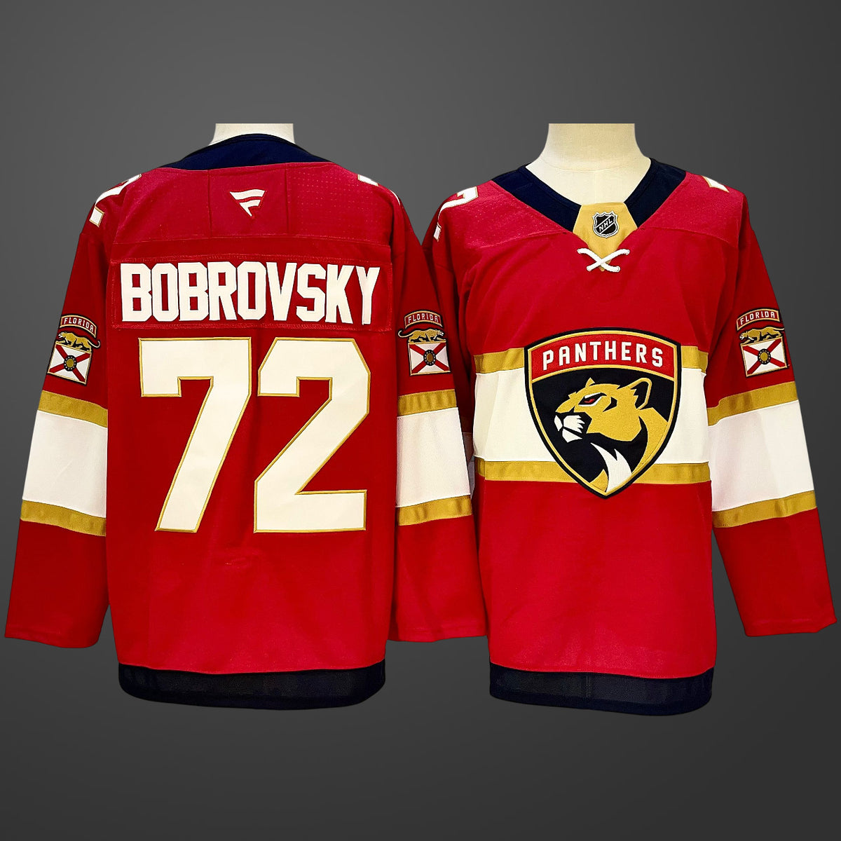 Florida Panthers Sergei Bobrovsky #72 Jersey