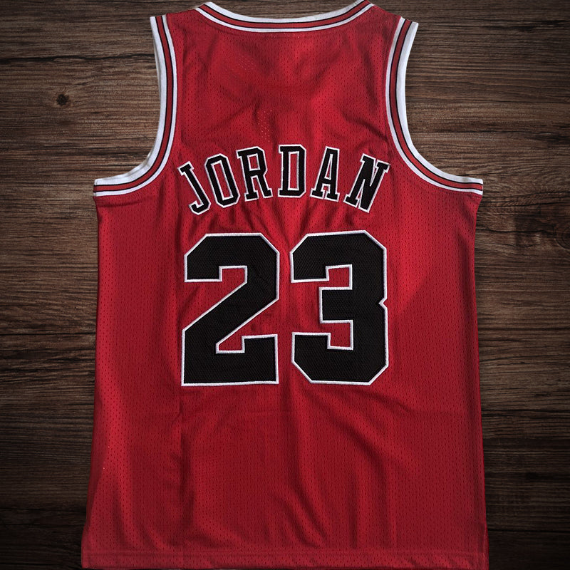 Men’s Chicago Bulls 1995-96 Champion #23 Michael Jordan Jersey