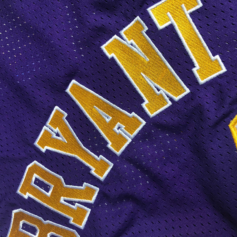 Men’s Los Angeles Lakers 2007-08 #24 Kobe Bryant Purple Jersey
