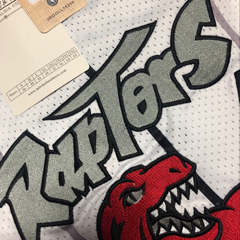 Men’s Toronto Raptors 1998-99 #1 Tracy McGrady Jersey White