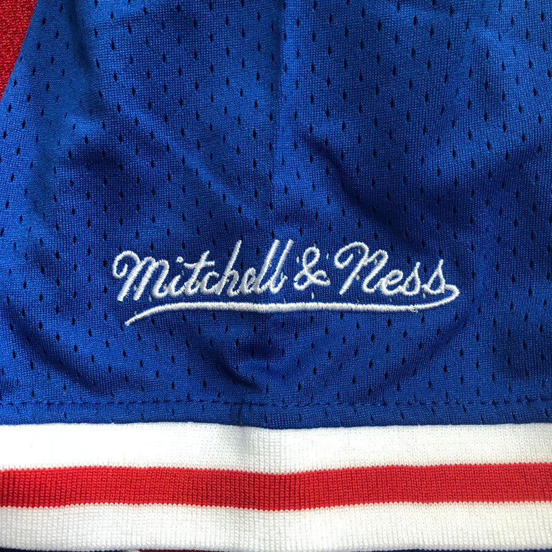 Men’s Philadelphia 76ers #3 IVERSON Blue Short Sleeve Jersey