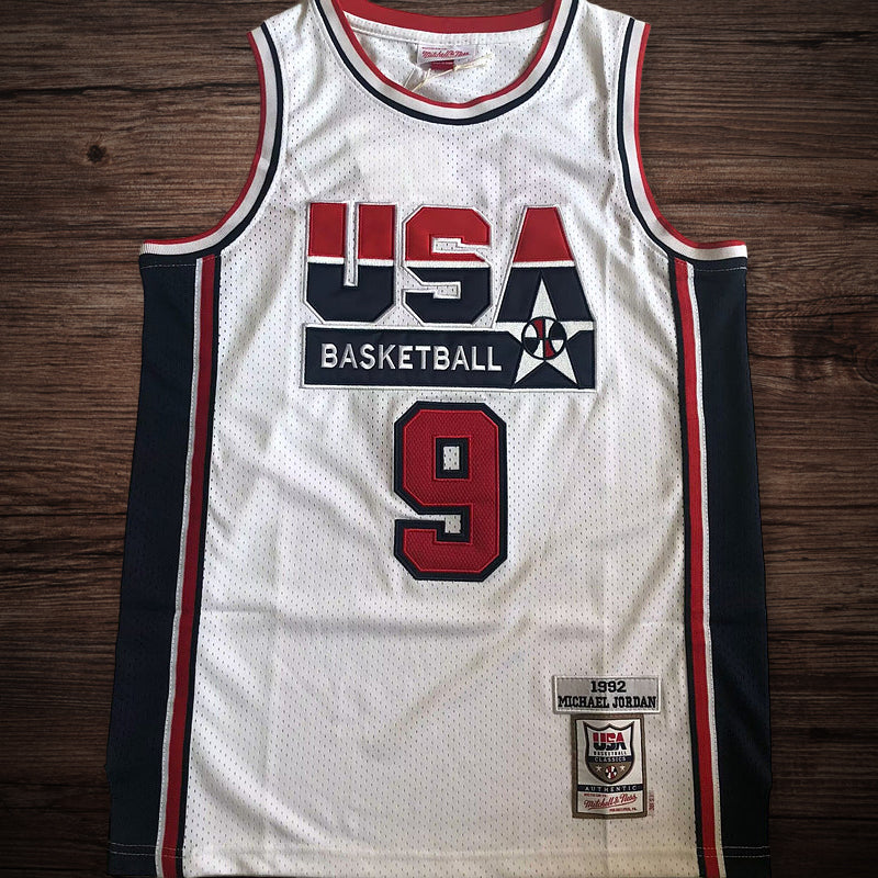 Men’s #9 Jordan USA Basketball 1992 Olympics Jersey
