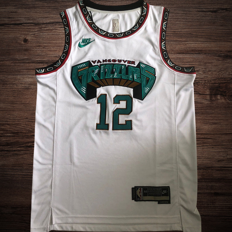Men’s Memphis Grizzlies 2025 #12 Morant Jersey