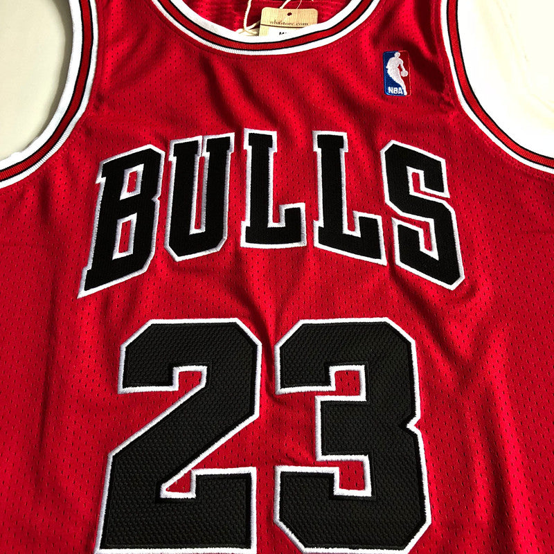 Men’s Chicago Bulls 1997-98 #23 Michael Jordan Jersey