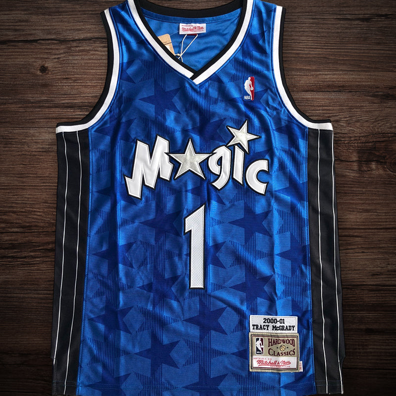 Men’s Orlando Magic 2000/01 #1 Tracy McGrady Jersey