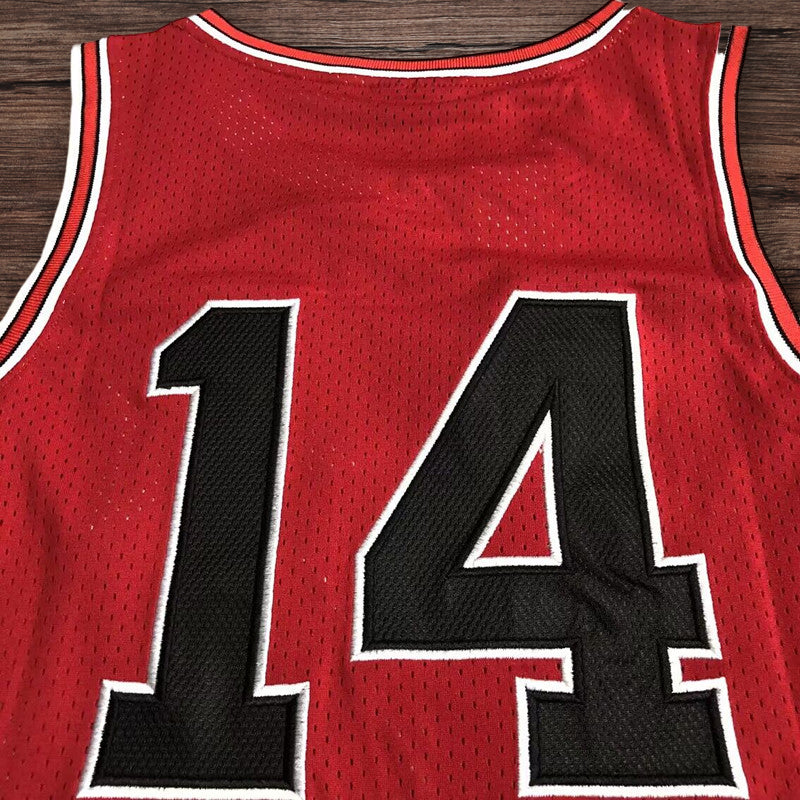 Men’s Slam Dunk 1996/97 #14 Red Jersey