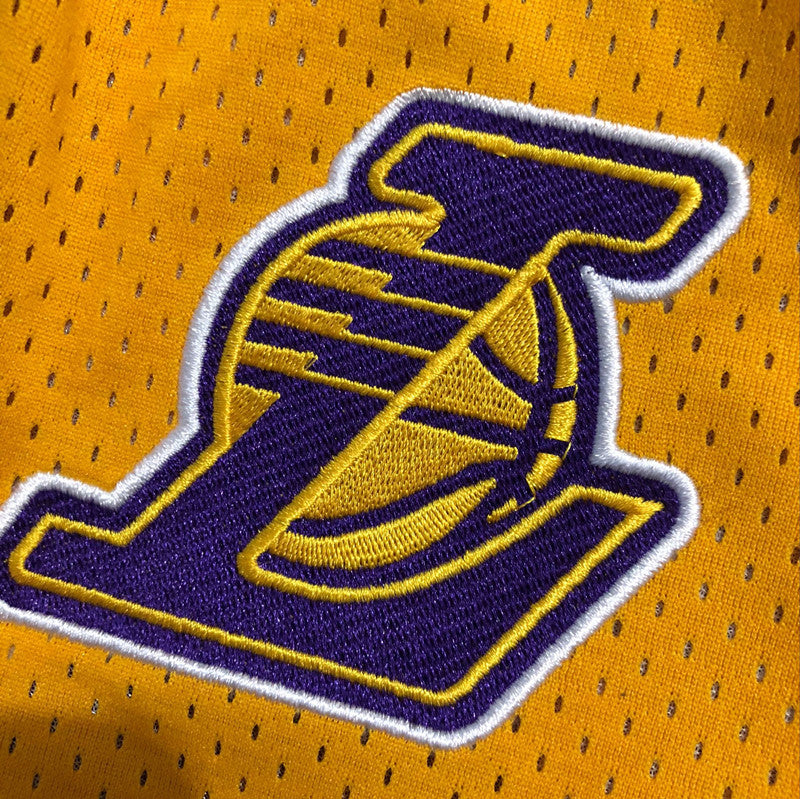 Lakers Celtics Split Shorts