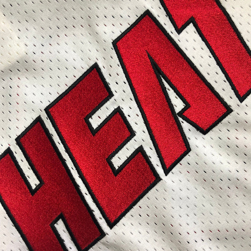 Men’s Heat 2005-06 #3 WADE White Jersey
