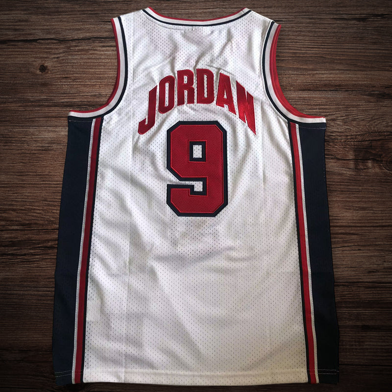 Men’s #9 Jordan USA Basketball 1992 Olympics Jersey