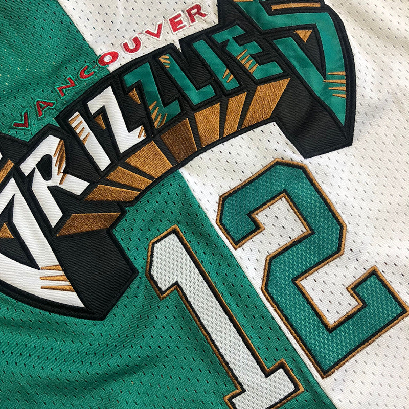 Men’s Memphis Grizzlies 1998-99 #12 Morant Split Jersey