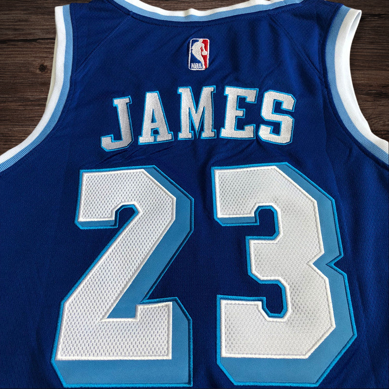 Men’s Los Angeles Lakers #23 Lebron James City Edition Jersey